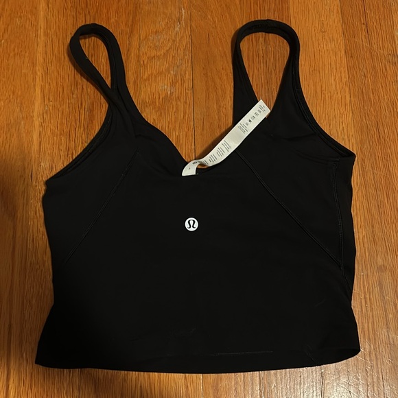 Lululemon Align Tank Top Black Size 4 Like New - Picture 2 of 3